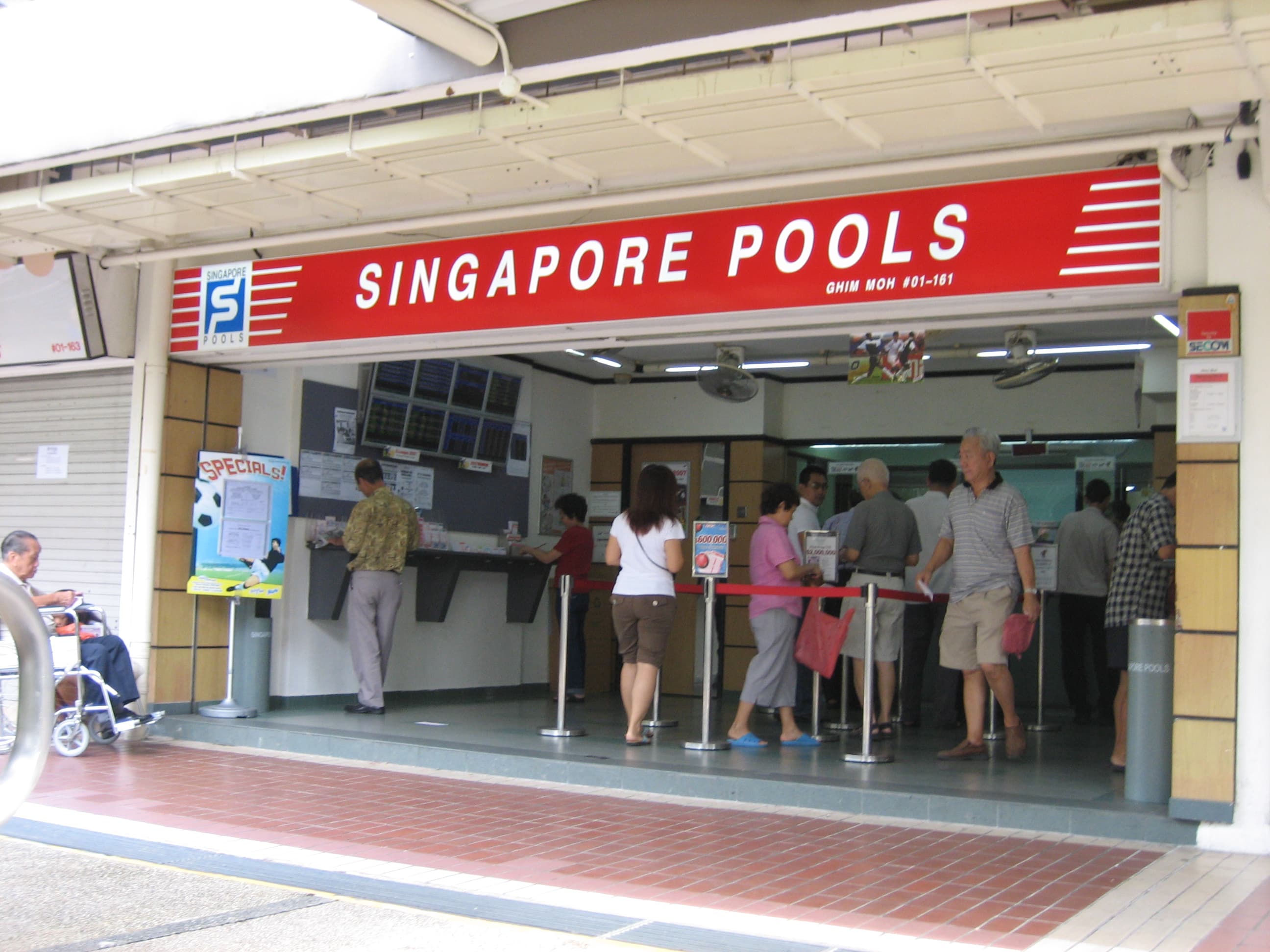 Singapore TOTO lottery balls for number generation